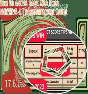 Dark web correct score