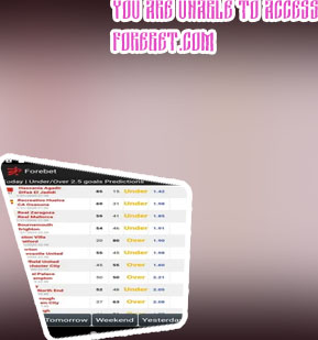 Forebet today tomorrow predictions