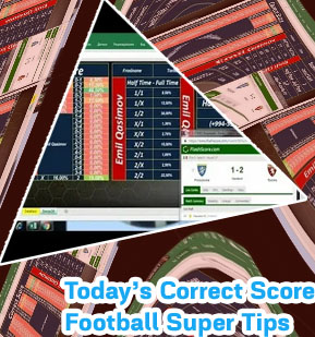 Tomorrow correct score football super tips