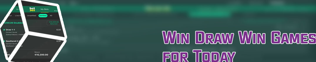 Windrawwin correct score today